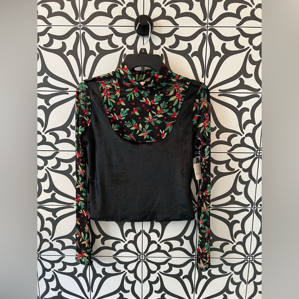 Free People Holiday Layering Twosie, NWT, Size S